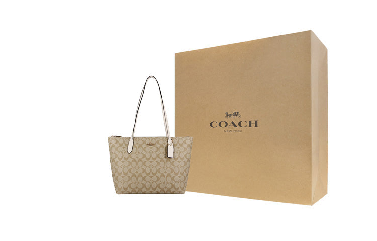 Сумка женская Coach Zip Top Tote 30 - Boxette Shop